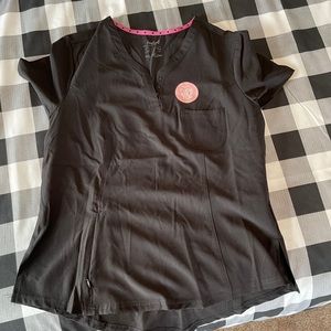 Heartsoul tuckable scrub top, size M